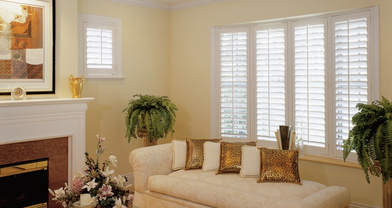 Phoenix living room shutters